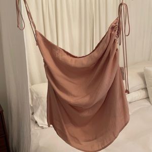 Free People multi-way tie tank